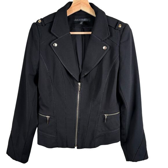 White House Black Market Women's Size 8 Blazer Career Casual Knit Lined Jacket - Picture 1 of 10